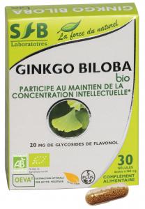 Organic GINKGO BILOBA Capsules